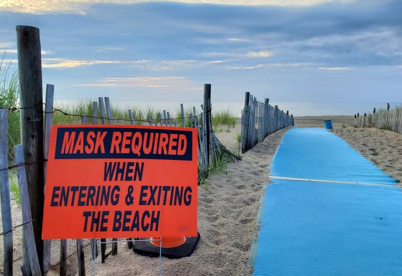 During a special commissioner meeting Aug. 4, Rehoboth Police Chief Keith Banks said daily, continuous enforcement of face mask requirements is beginning to wear on seasonal cadets. CHRIS FLOOD PHOTO